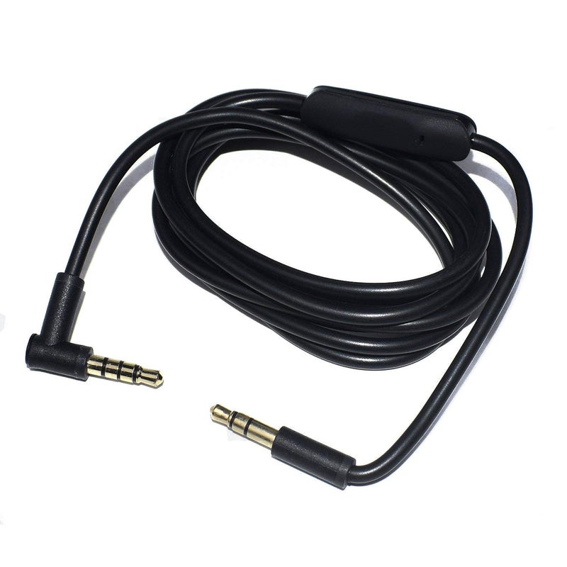 Arzweyk Replacement Audio Cable Cord Wire with In-line Mic Audio Extension Cable and Volume Control Compatible with Beats Headphones Solo4/Solo3/Solo/Studio/Pro/Detox/Wireless/Mixr/Executive/Pill (Black) - Image 4